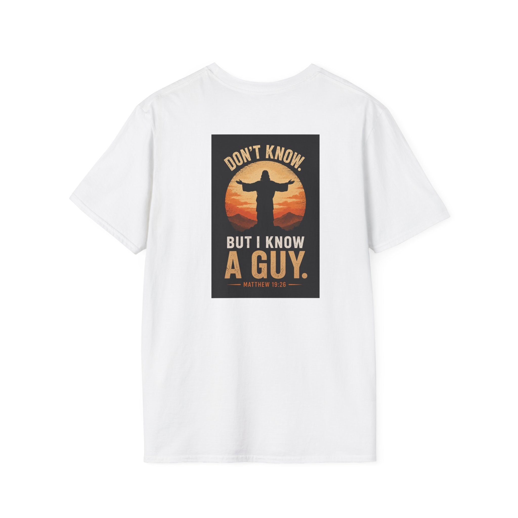 Don't Know--But I know a Guy— S