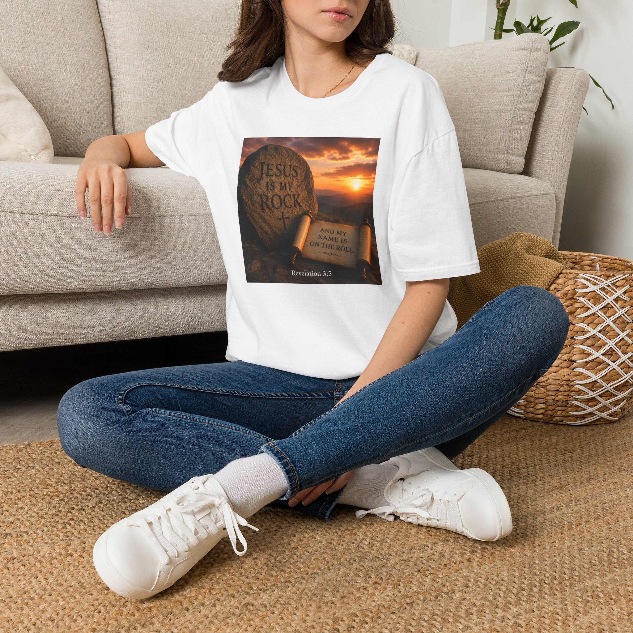 "Jesus Is My Rock" Tee
